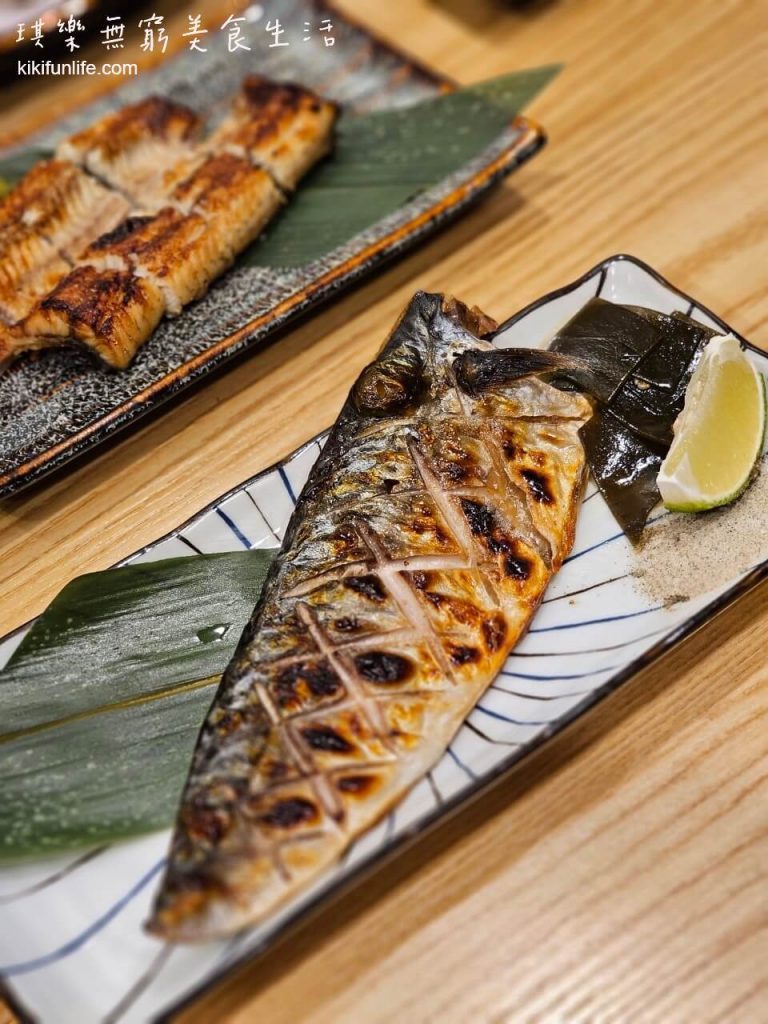 一鰻_美村匠人味自慢_唯一鰻魚飯_台中日式料理_台中西區美食_台中美術館附近餐廳推薦_台中鰻魚飯推薦_一鰻鰻魚飯_鹽烤鯖魚一夜乾