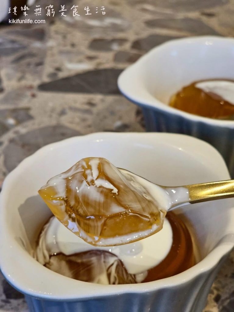 湯明茶樓_台中昇平店_台中台菜推薦_台中家常菜餐廳_台式料理_中式料理_審計新村美食_台中定食_台中中菜館_台中下午茶_台菜個人套餐_中式個人套餐_台中西區美食_台中美術館附近餐廳_台中茶樓推薦_老宅餐廳_套餐配菜_茶凍2
