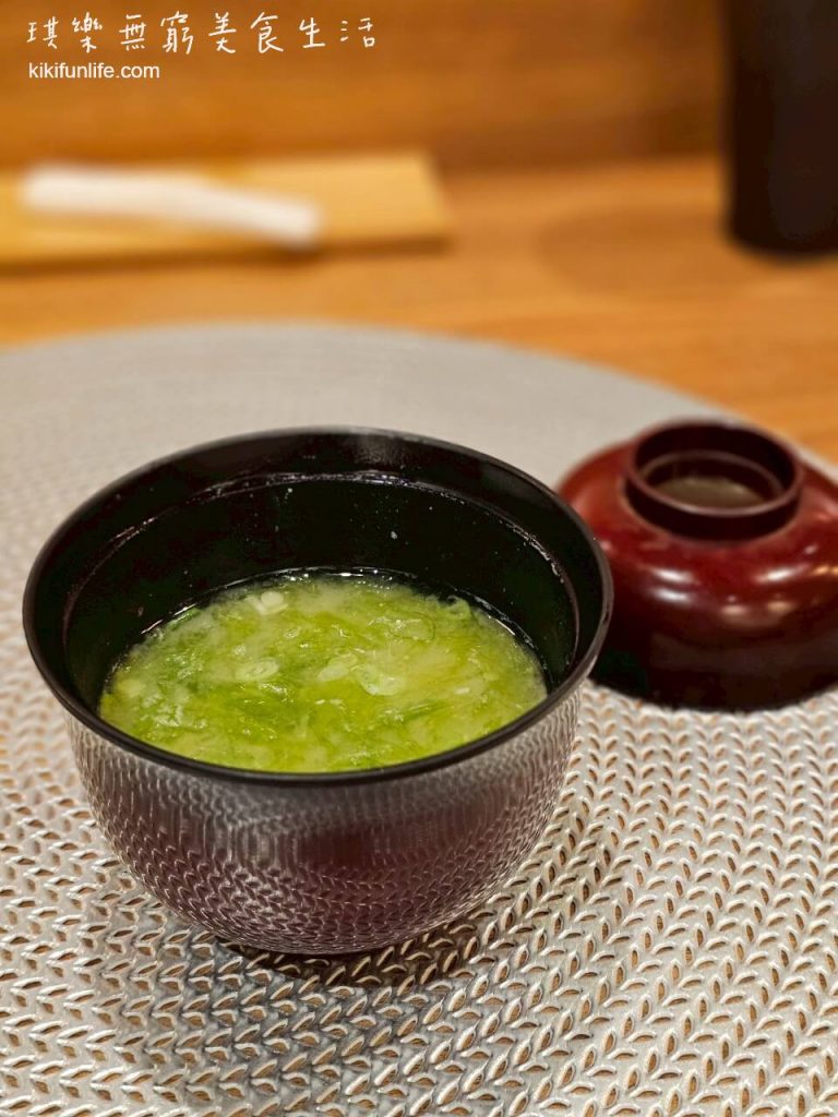 椿彩割烹壽司_台中日式料理_台中西區美食_台中餐廳推薦_台中日本料理_台中壽司_無菜單料理_台中無菜單日本料理_Omakase_板前壽司_精明一街美食_台中精明商圈餐廳推薦_海菜味噌湯