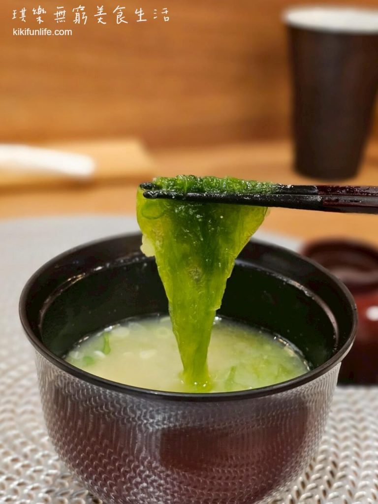 椿彩割烹壽司_台中日式料理_台中西區美食_台中餐廳推薦_台中日本料理_台中壽司_無菜單料理_台中無菜單日本料理_Omakase_板前壽司_精明一街美食_台中精明商圈餐廳推薦_海菜味噌湯２