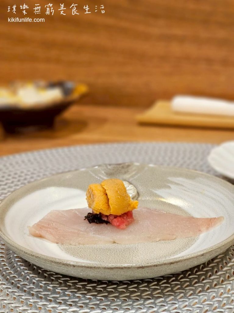 椿彩割烹壽司_台中日式料理_台中西區美食_台中餐廳推薦_台中日本料理_台中壽司_無菜單料理_台中無菜單日本料理_Omakase_板前壽司_精明一街美食_台中精明商圈餐廳推薦_熟成春魚+鮪魚泥+海膽