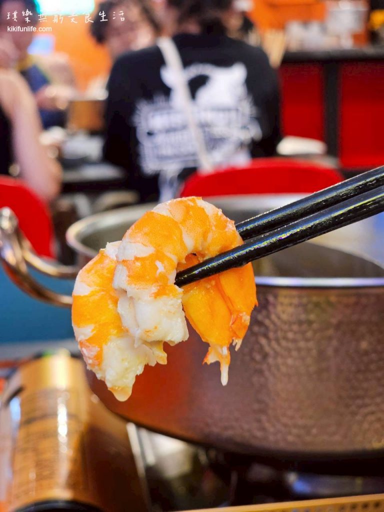 大吉籤PLUS+_麻辣串串鍋_潭子旗艦店_台中火鍋推薦_道地四川料理_潭子宵夜_台中餐廳_洲際棒球場附近美食_金玉鮮白蝦2