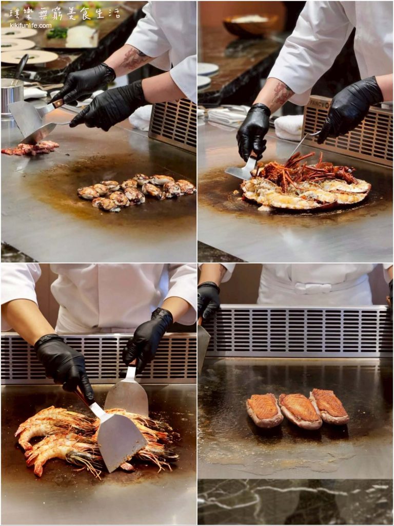 台中鐵板燒推薦_夏登法式鐵板燒_料理表演_鐵板秀