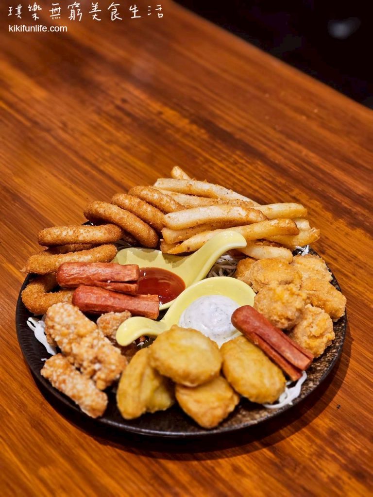 中央公園附近美食_壹陸樹洞慢活藝術餐廳_台中餐酒館推薦_西屯美食_台中晚餐_台中調酒_逢甲酒吧推薦_逢甲餐酒館_夜宴小酌集_炸物拼盤