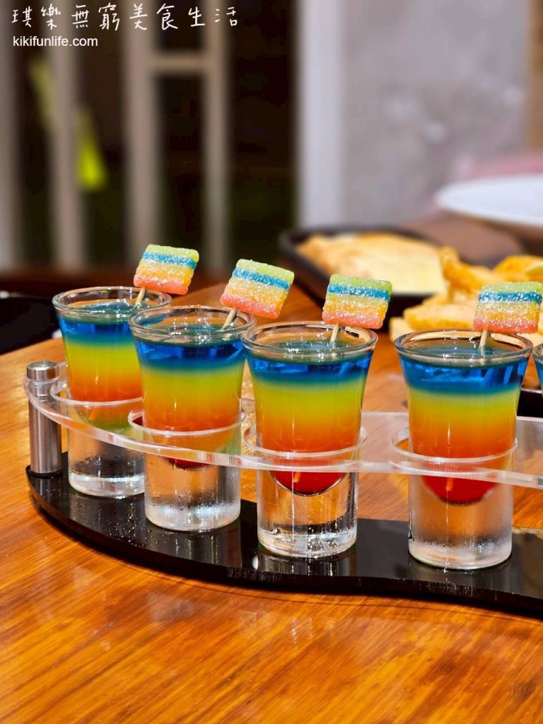 中央公園附近美食_壹陸樹洞慢活藝術餐廳_台中餐酒館推薦_西屯美食_台中晚餐_台中調酒_逢甲酒吧推薦_逢甲餐酒館_七色霧語_shots調酒2