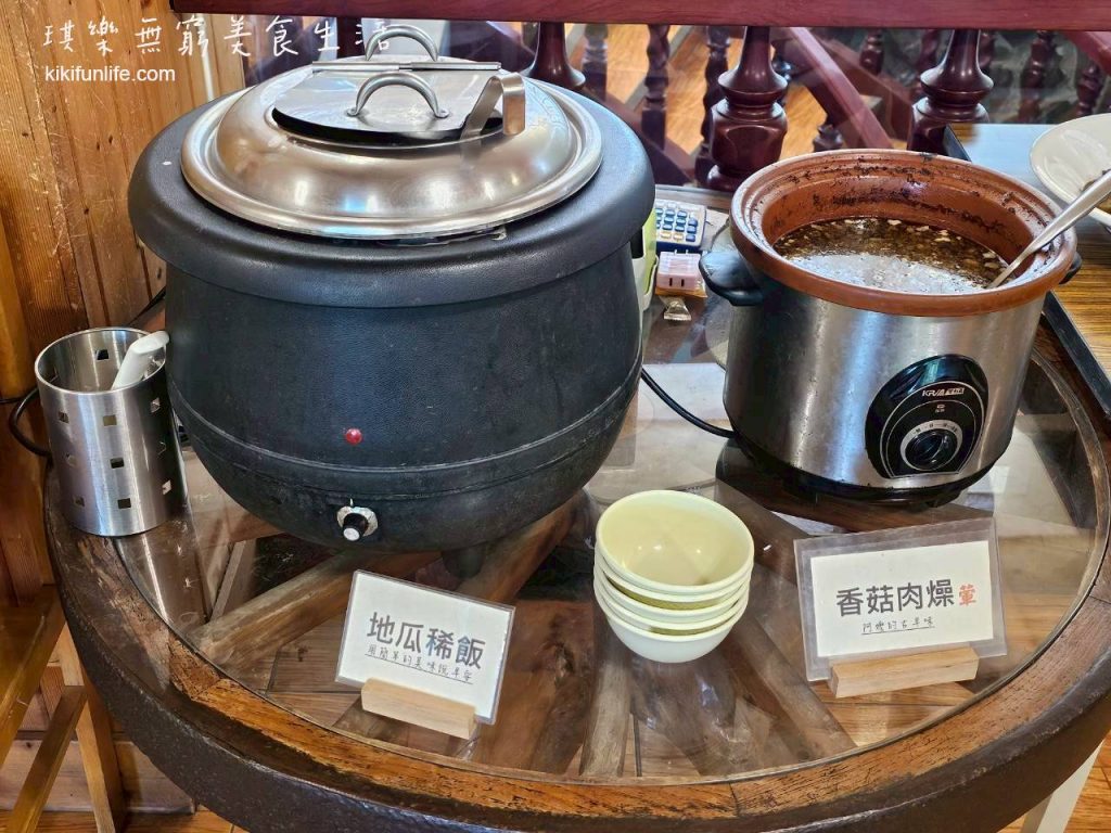 金台灣山莊_自助吧早餐菜色_溪頭住宿推薦_溪頭民宿_南投住宿_南投旅遊_鹿谷民宿_杉林溪親子住宿_原木民宿_妖怪村附近住宿_一泊二食3