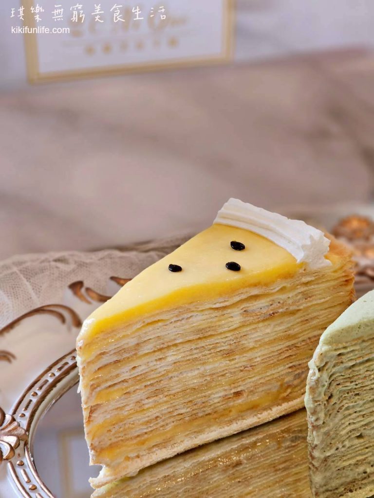 2度C Ni Guo逢甲店_倪菓手作千層蛋糕_手工千層蛋糕_台中甜點外帶_台中下午茶推薦_台中美食_台中伴手禮_百香果千層
