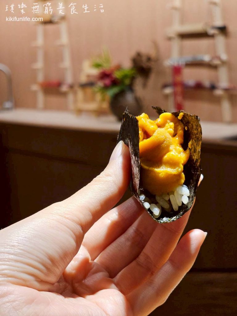 匠旬割烹_無菜單日本料理_Omakase_台中北屯無菜單日料_北屯餐廳推薦_台中壽司推薦_板前料理_日式料理_台中必吃北屯美食_馬糞海膽手捲