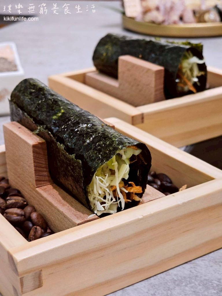 海港匠鍋_先付_酥脆牛蒡卷_台中南屯美食_台中餐廳推薦_台中火鍋推薦_台中必吃鍋物_日式料理_台中日本料理推薦