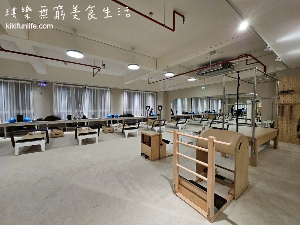 虎鐵健身_器械皮拉提斯_pilates_台中皮拉提斯推薦_連鎖皮拉提斯教室_皮拉提斯比較評比_虎鐵皮拉提斯台中市政店_教室環境