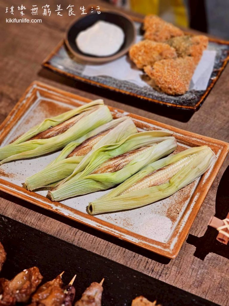 DOKI TOKI心動時光屋_台中日式居酒屋推薦_勤美餐廳_台中串燒_台中宵夜推薦_台中西區美食_烤玉米筍