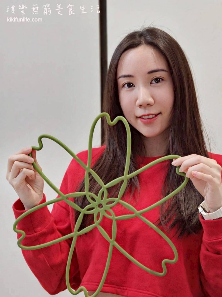 MYMICHI櫻花隔鍋墊_花朵造型隔熱墊推薦_防刮墊_居家擺飾_新居落成禮物推薦＿抹茶綠