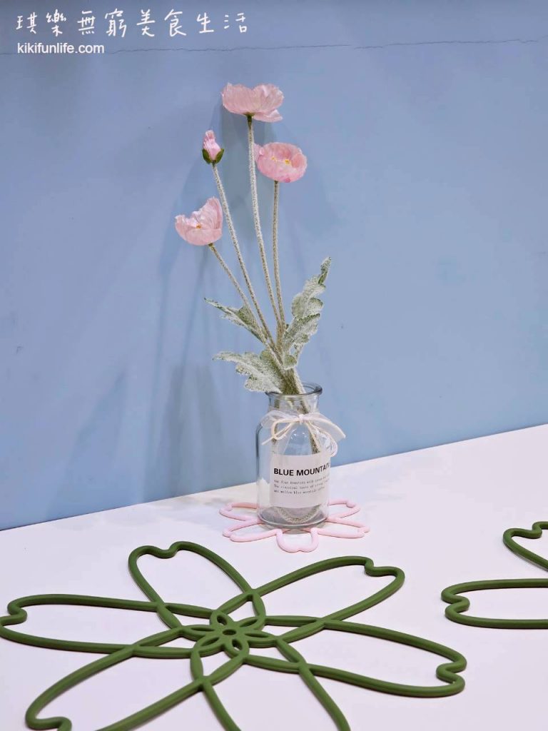 MYMICHI櫻花隔鍋墊_花朵造型隔熱墊推薦_防刮墊_花瓶防滑墊_高質感禮物
