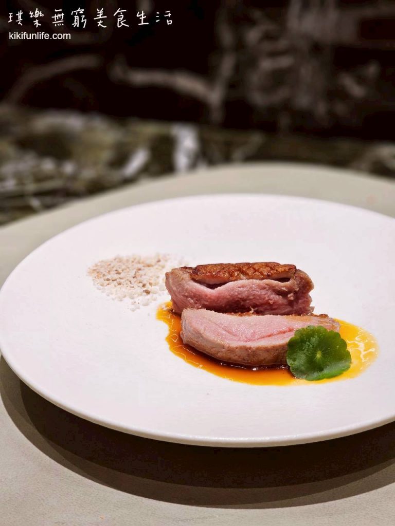 夏登法式鐵板燒_宜蘭櫻桃鴨胸_黑糖橙汁醬