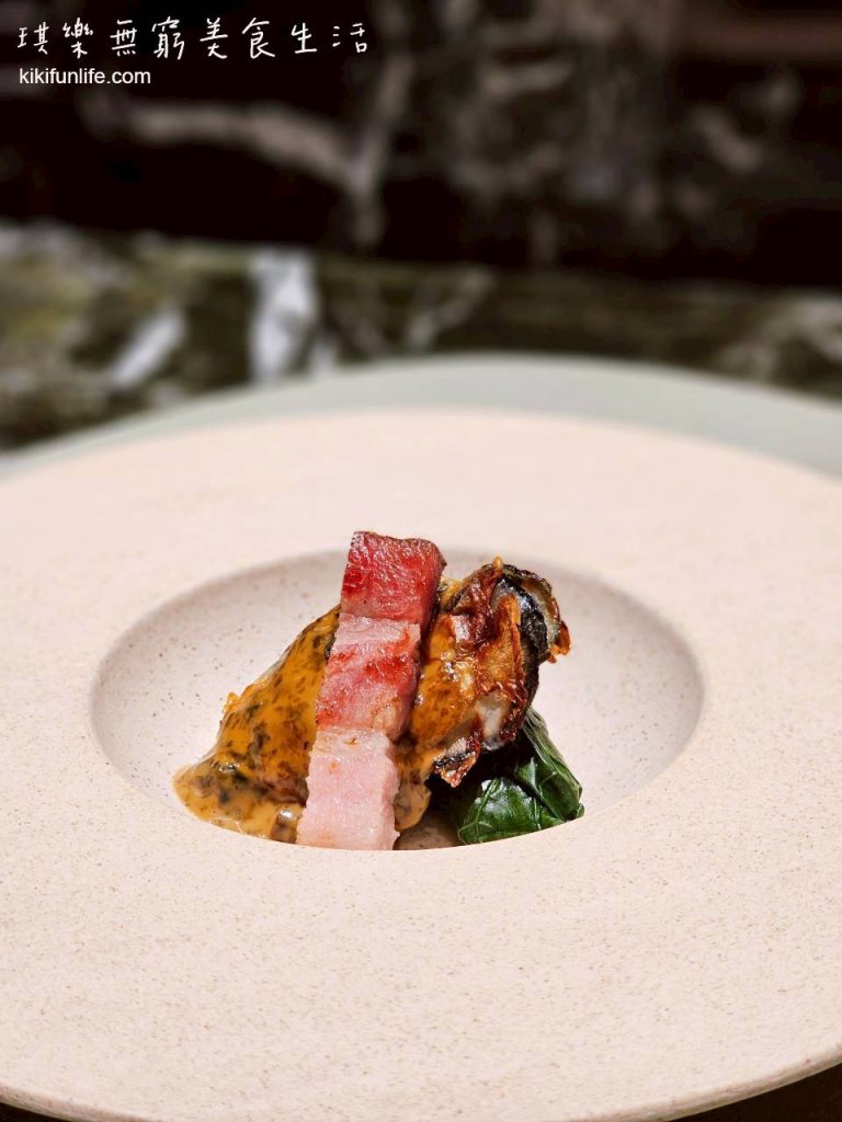 夏登法式鐵板燒_日本播磨生蠔_昆布荷蘭醬_台中鐵板燒推薦