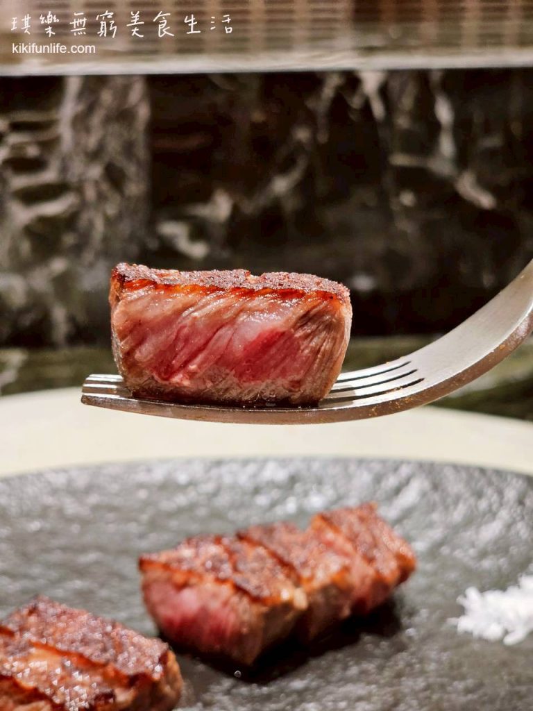 夏登法式鐵板燒_日本 A5 和牛沙朗_7分熟