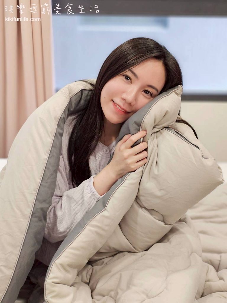 Olive生活館_遠紅外線發熱可水洗羽絲絨被_棉被推薦_蓬鬆保暖_發熱被_可水洗冬被_被子推薦_熔岩蛋糕