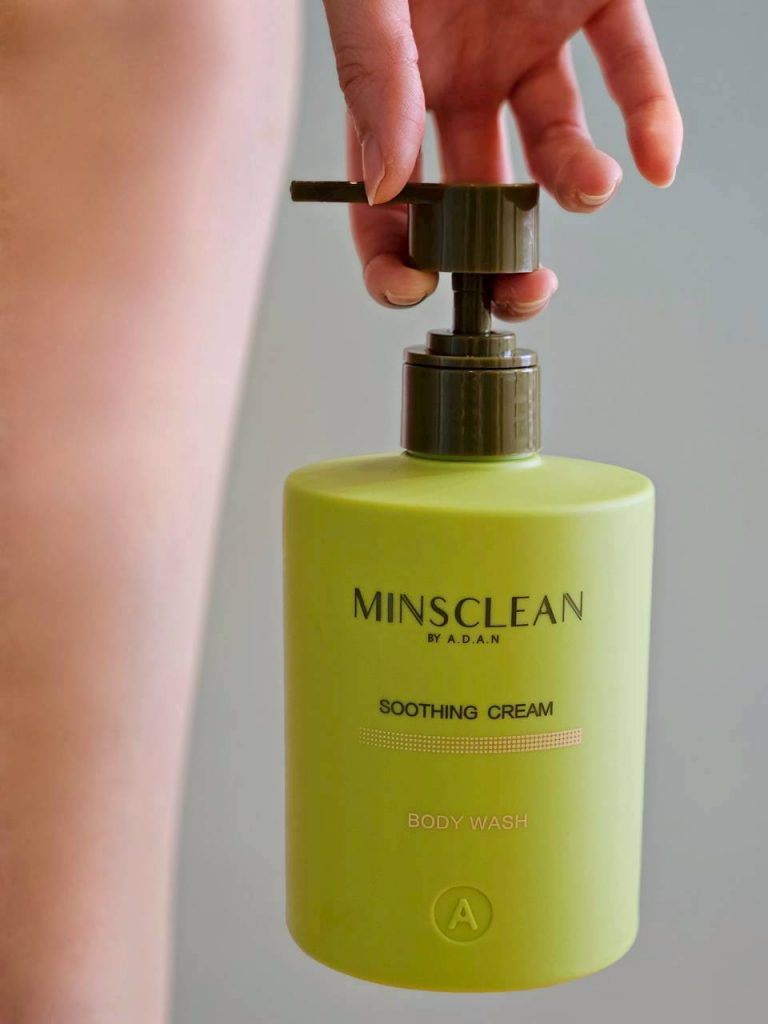 ADAN全時呵護_ MINSCLEAN敏適淨舒緩潔膚乳_沐浴乳推薦_過敏肌沐浴乳