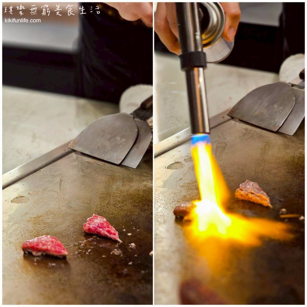 台中鐵板燒推薦_森鐵板燒_台中高級餐廳_6分鐘牛肉_全球獨家牛肉分解料理