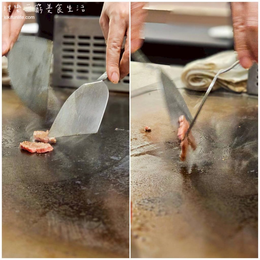 台中鐵板燒推薦_森鐵板燒_台中高級餐廳_15秒牛肉_全球獨家牛肉分解料理_牛排分解料理_和牛鐵板燒