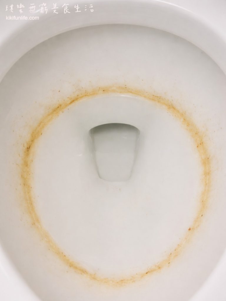 馬桶髒污分析_黃黃一圈的尿垢_浴室馬桶清潔方法