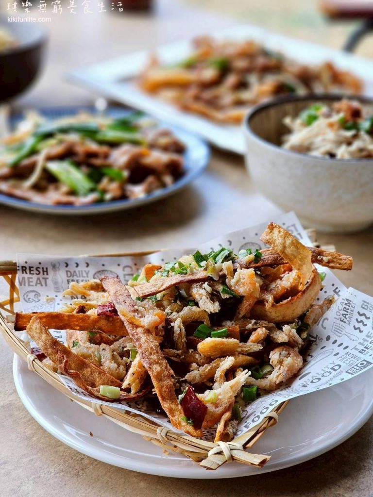 野沐私房菜_台中寵物餐廳推薦_台中親子友善餐廳_台中快炒店推薦_北屯美食_寵物友善熱炒店_黃金鹽酥蝦