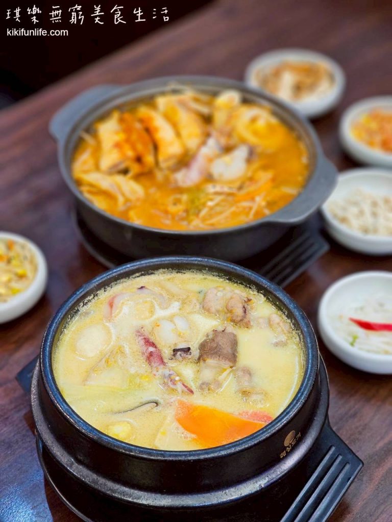 台中韓式料理推薦_鍋會長_台中火車站附近午餐_南瓜牛奶鍋（牛肉）
