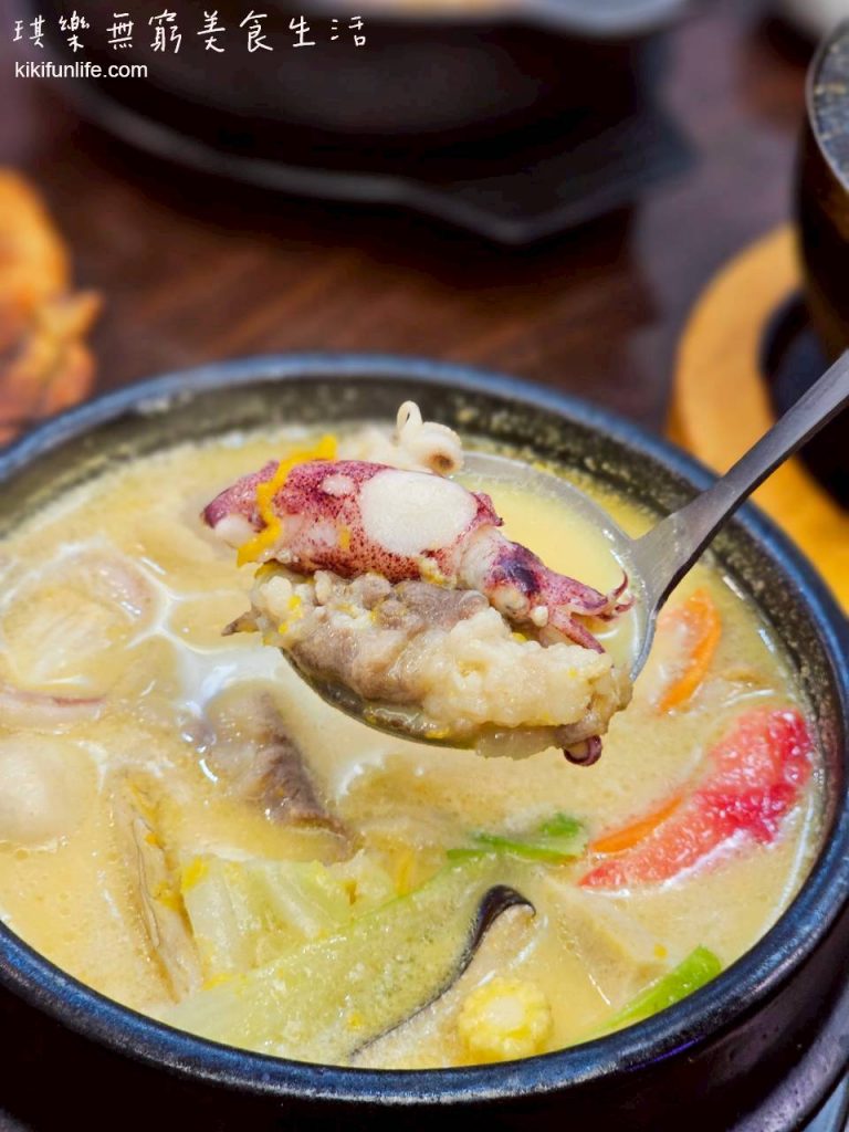 台中韓式料理推薦_鍋會長_台中火車站附近午餐_南瓜牛奶鍋_台中韓式鍋