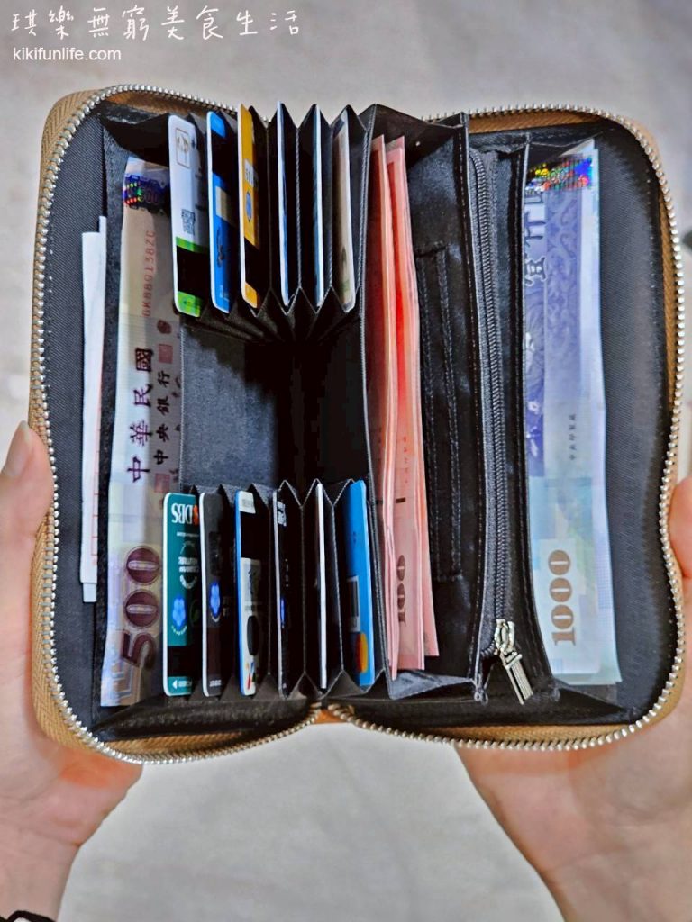 皮夾推薦_喜番屋_4COIN頭層牛皮12風琴卡位拉鍊小長夾男夾女夾_LH1107_女用長夾平價品牌_女用長夾推薦品牌