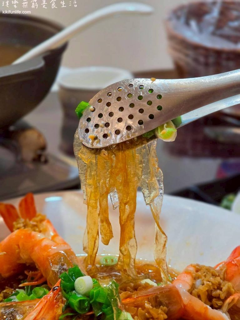 飯先知_道地臺菜餐廳_台中聚餐_中式料理_台中合菜_鮮蝦粉絲煲