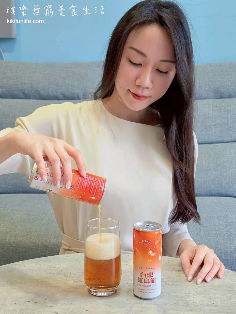 碧蘿園茗茶坊_罐裝飲料推薦_紅烏龍氣泡飲_鹿野紅烏龍