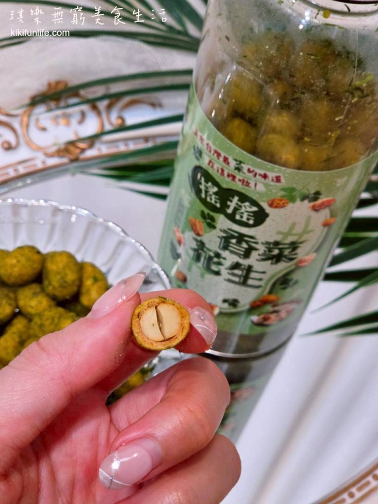 冠億食品_田園市集_香菜花生罐_露營美食_罐裝花生