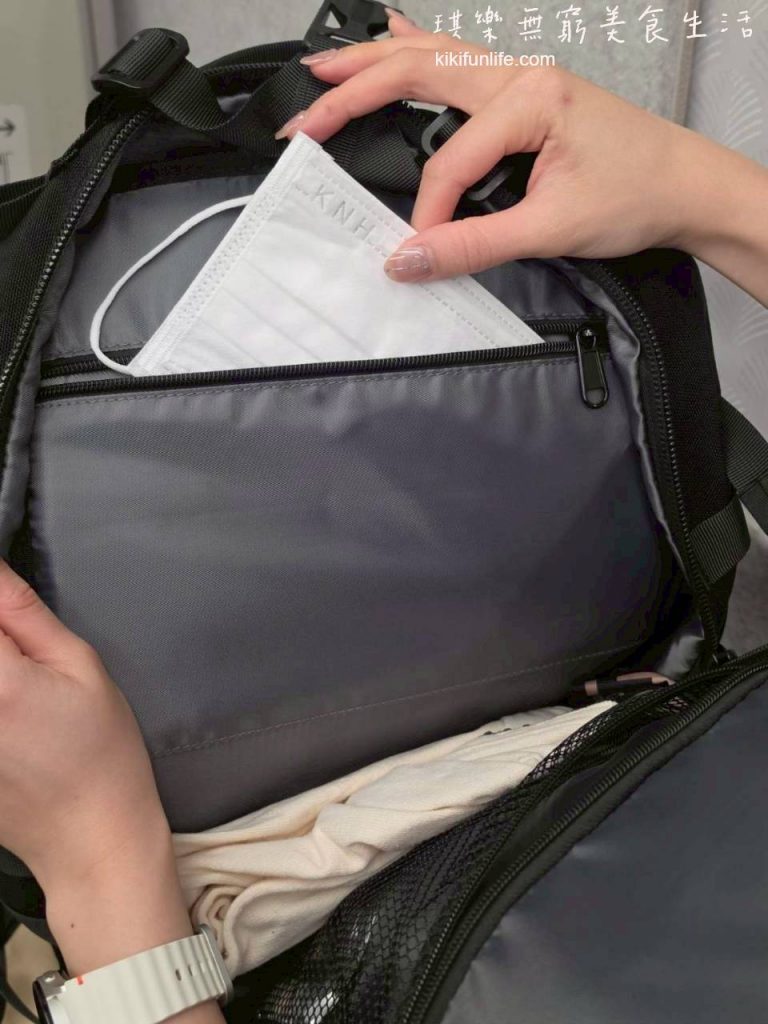 Bagrun_旅行後背包推薦_上班通勤背包_SwiftMag磁瞬快取後背包_內層分隔袋