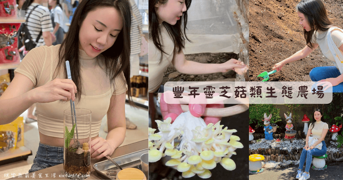 豐年靈芝菇類生態農場農場_南投免費景點_埔里景點_菇菇主題休閒農場