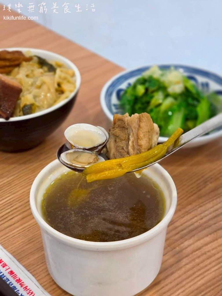 台中美食推薦_太平美食餐廳_王爺王肉羹太平店_金針排骨湯