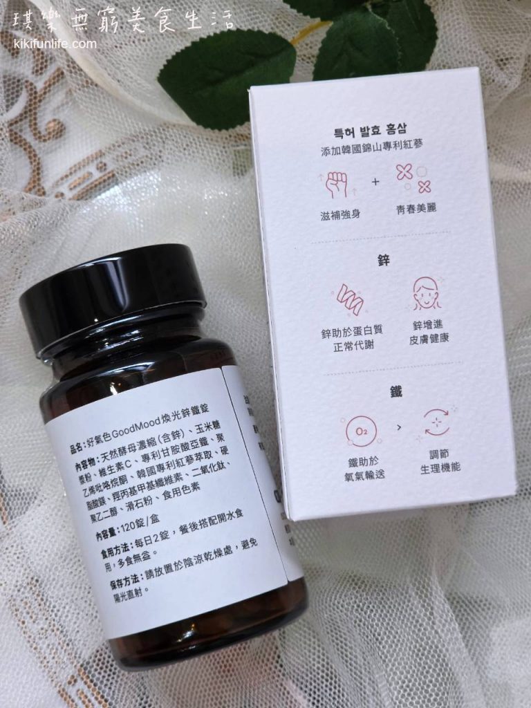 GoodMood_煥光鋅鐵錠成分表_鐵鋅推薦_鐵保健食品