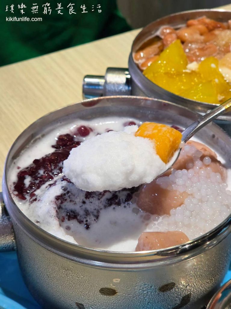 打鐵豆花中科店_台中平價甜點_椰香紫米_消暑甜品