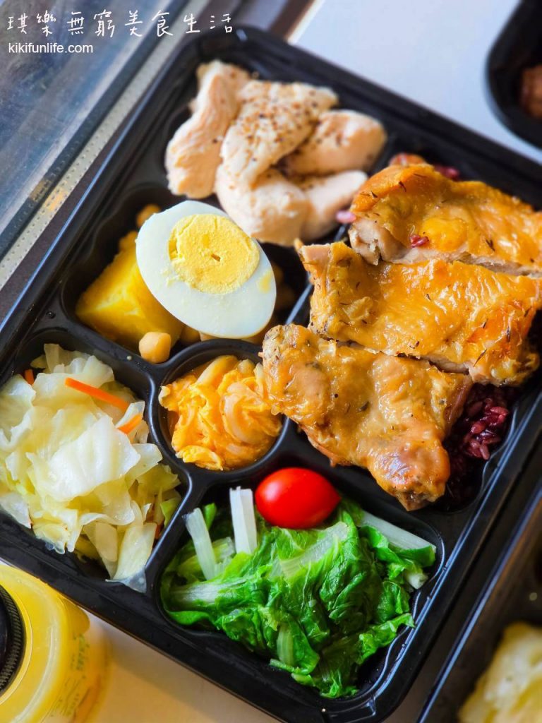食見生活_育德店_酥嫩雙雞餐_嫩雞胸_台中外帶餐盒_健康餐_原型食物_低負擔飲食