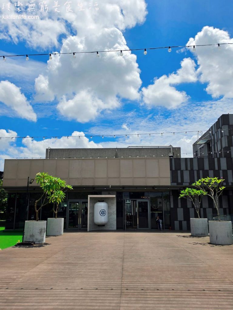 明水然・樂(台中星級店)台中約會餐廳,星享道酒店9樓空中花園與餐廳入口景觀