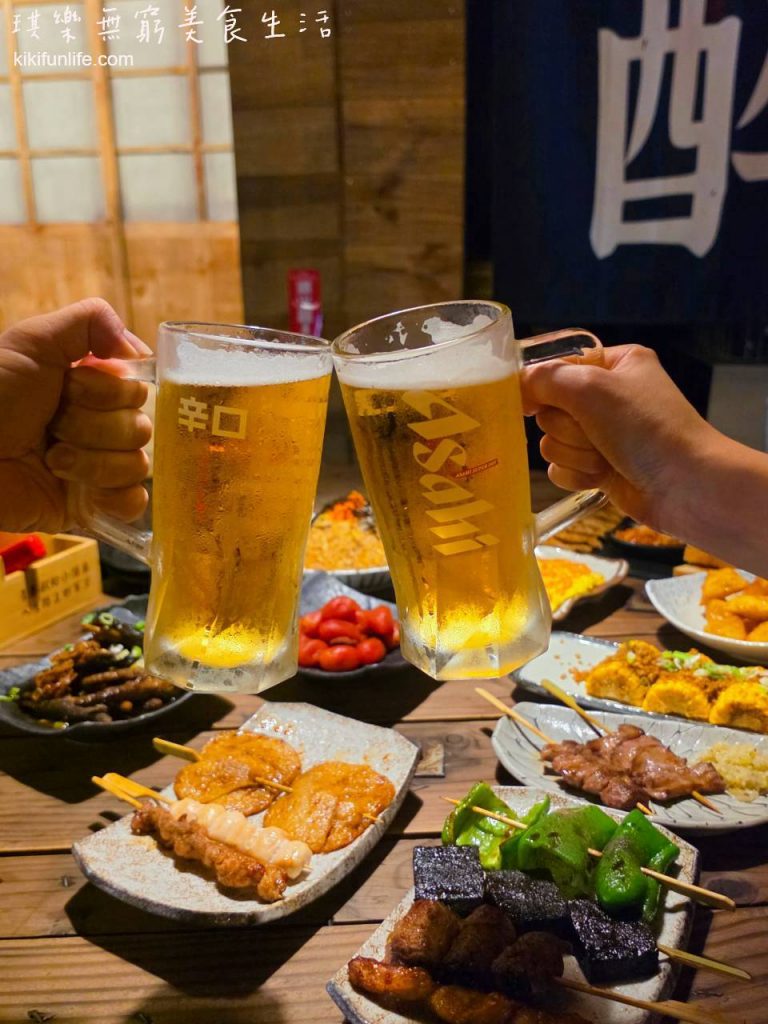 勝吉の宵町_啤酒配串燒_台中美食推薦