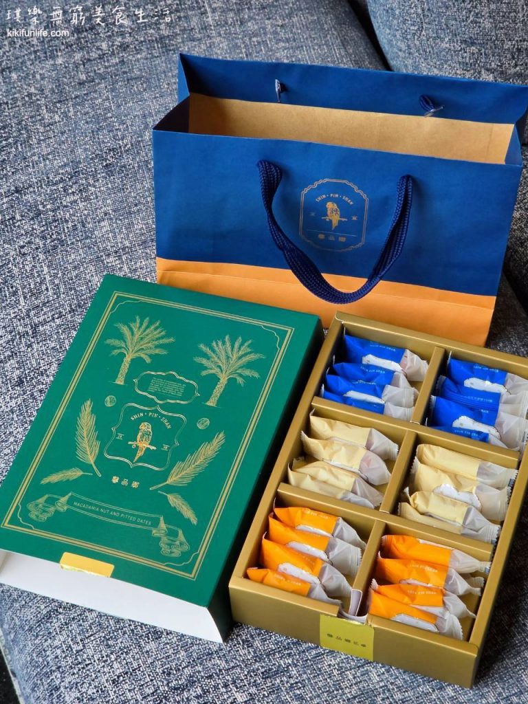 伴手禮宅配_馨品鄉_台中椰棗夏威夷豆禮盒
