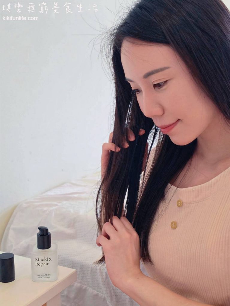 VCool_雪松醇_修護芯生護髮油_平價護髮油推薦_抗熱修護_乾髮護髮