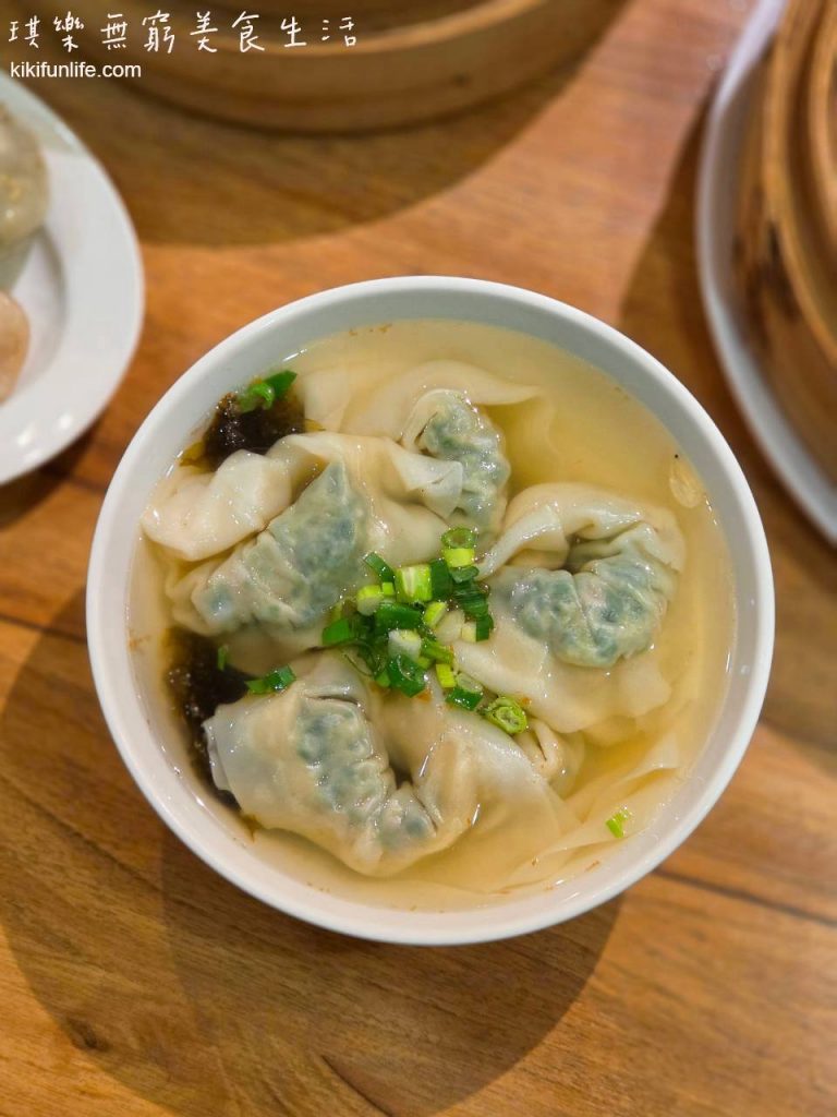 滬舍餘味西屯店_台中北區美食_薺菜鮮肉餛飩湯