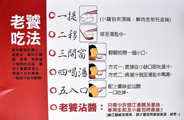 滬舍餘味西屯店_小籠包吃法