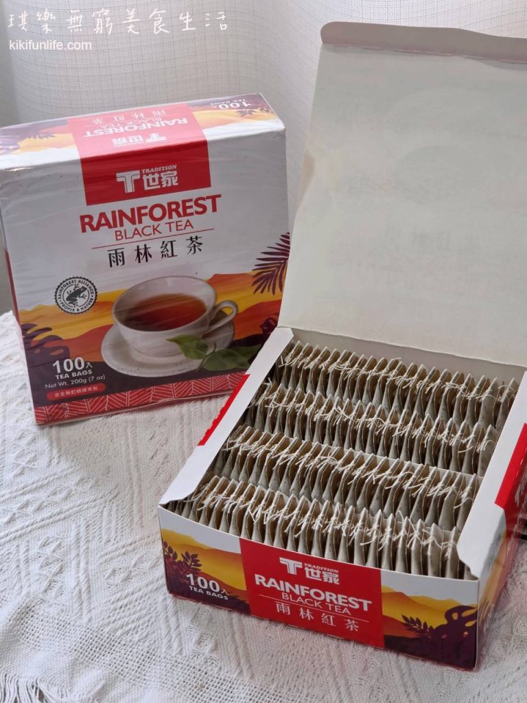 T世家_雨林紅茶_100入簡易包_沖泡飲品推薦