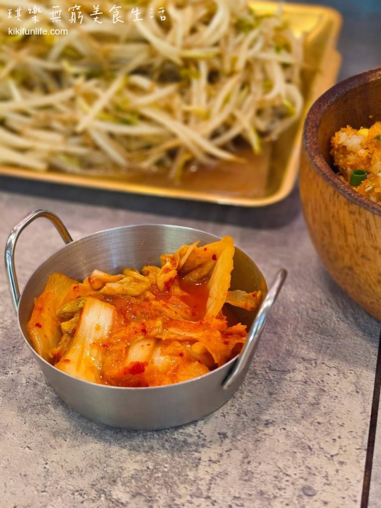 三木鐵板燒_台中北屯美食_套餐附餐_韓式泡菜小菜
